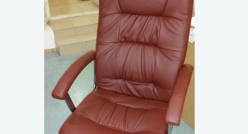Обтяжка офисного кресла. Константиновск