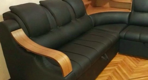 Перетяжка кожаного дивана. Константиновск